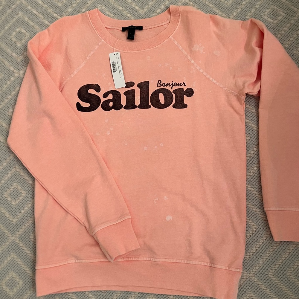 J. Crew “Bonjour Sailor” Crewneck